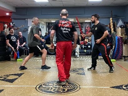 Doce Pares Doppelstock Drills - Koordination Training